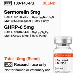 Sermorelin, GHRP-6 10mg (Blend)