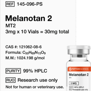 Melanotan 2 (MT2) (3mg x 10 Vials = 30mg)